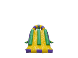 Piscine gonflable Double Trouble violette et jaune de 15m