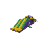 Piscine gonflable Double Trouble violette et jaune de 15m