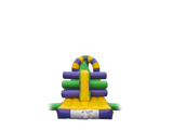 Piscine gonflable Double Trouble violette et jaune de 15m
