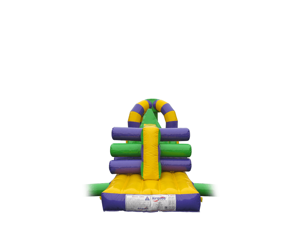 Piscine gonflable Double Trouble violette et jaune de 15m