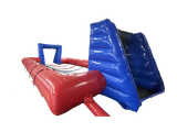 6-A-Side Human Table Football Inflatable with Ropes and Inflated Bed