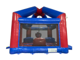 Blauw & Rood Opblaasbaar Sloopspel