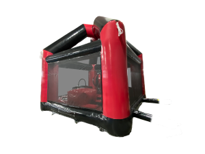 Black & Red Inflatable Demolition Game