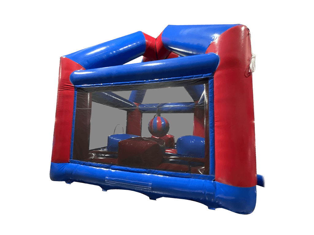Blauw & Rood Opblaasbaar Sloopspel