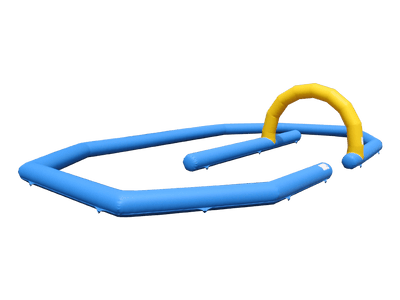 20m x 10m Oval Go-Kart Track