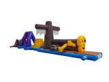 15m nadmuchiwany basen Pirate Dual Lane Aqua Run