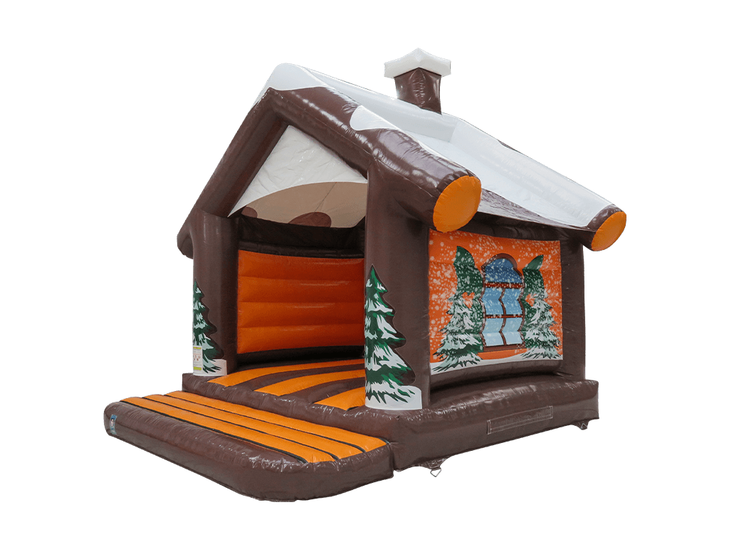 Castillo hinchable casa de nieve 5m x 5.5m