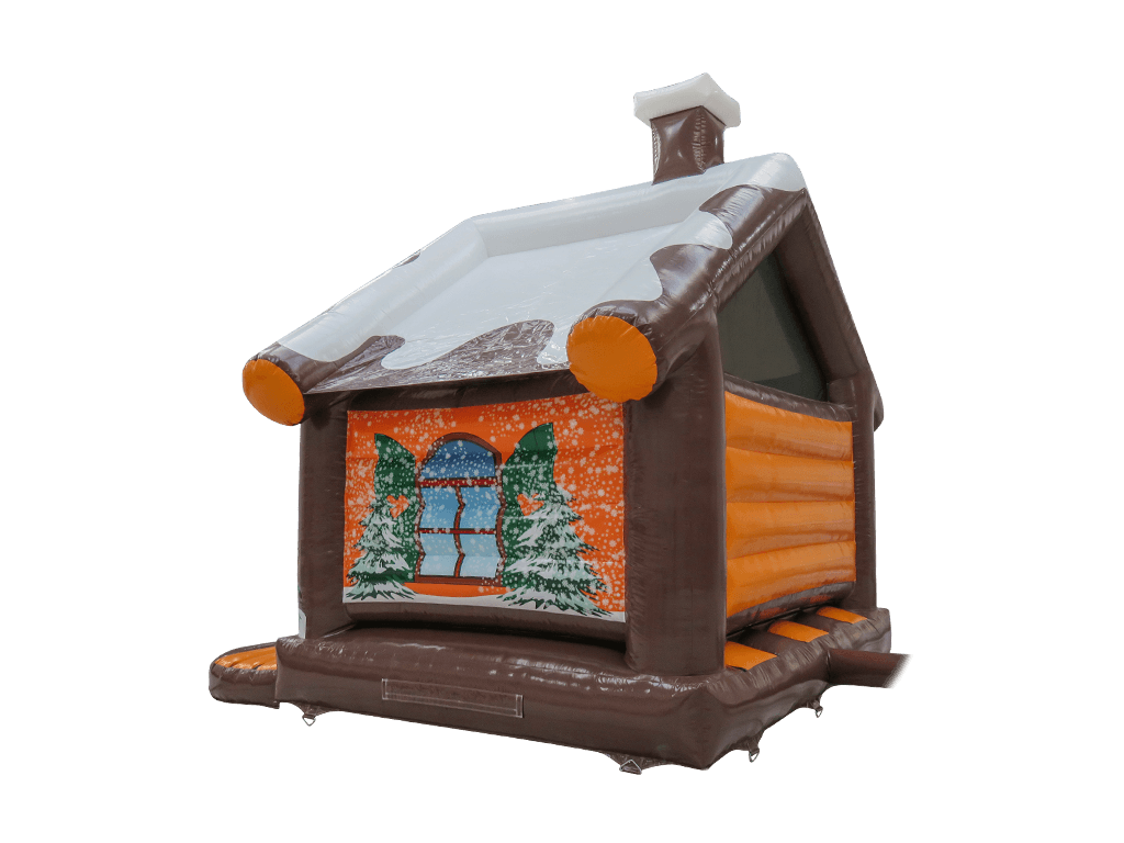 Castillo hinchable casa de nieve 5m x 5.5m