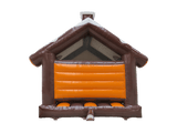 Castillo hinchable casa de nieve 5m x 5.5m