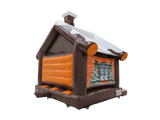 Castillo hinchable casa de nieve 5m x 5.5m