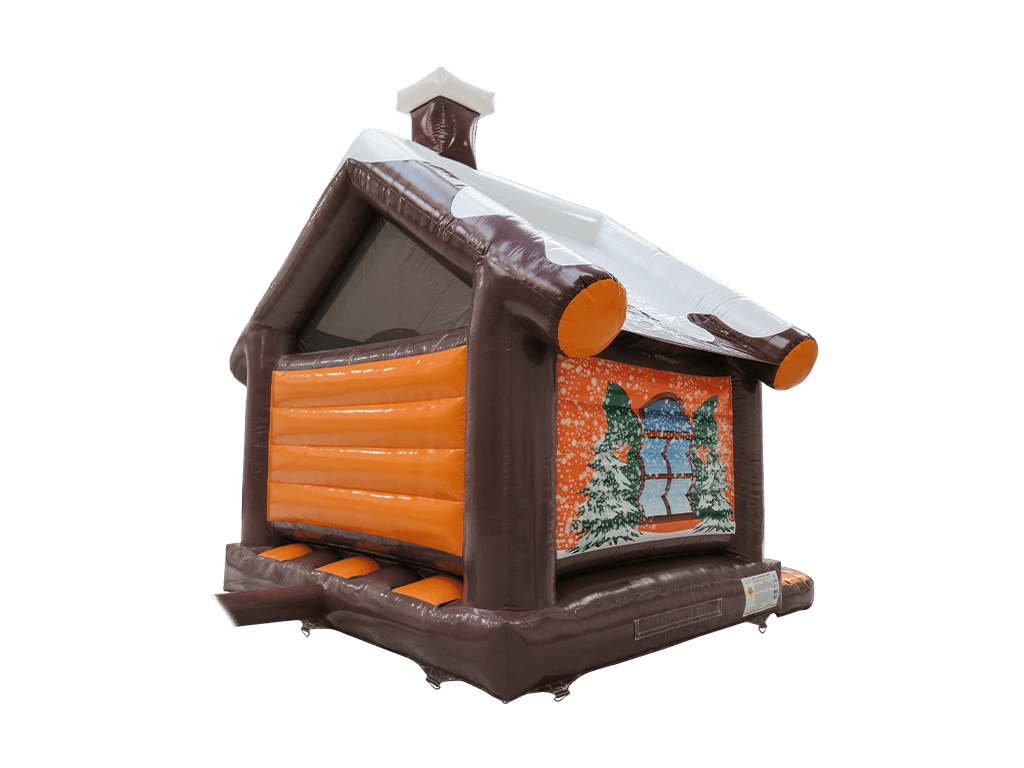 Castillo hinchable casa de nieve 5m x 5.5m