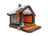 Castillo hinchable casa de nieve 5m x 5.5m