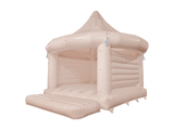 6.7x6.1m Pastel Perzik Carrousel Springkussen