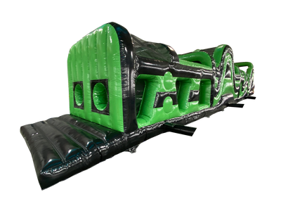 Black & Green Boot Camp Challenge with Dual Slides