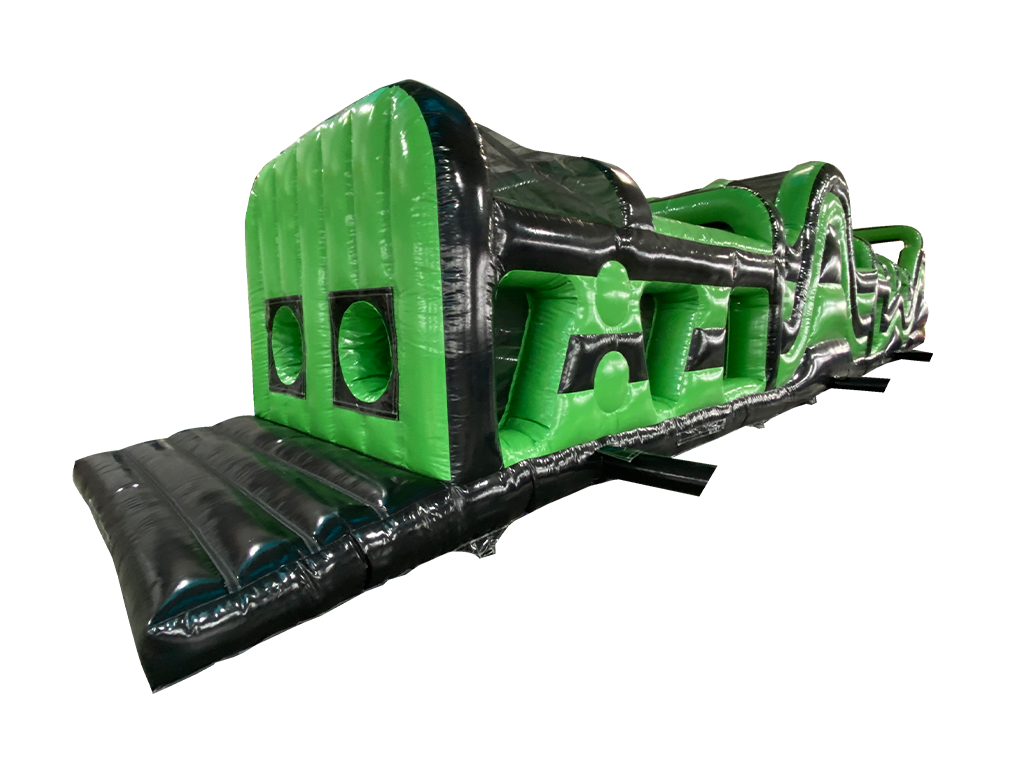 Black & Green Boot Camp Challenge with Dual Slides