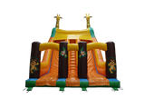 4m Platform Giraffe Double Slide