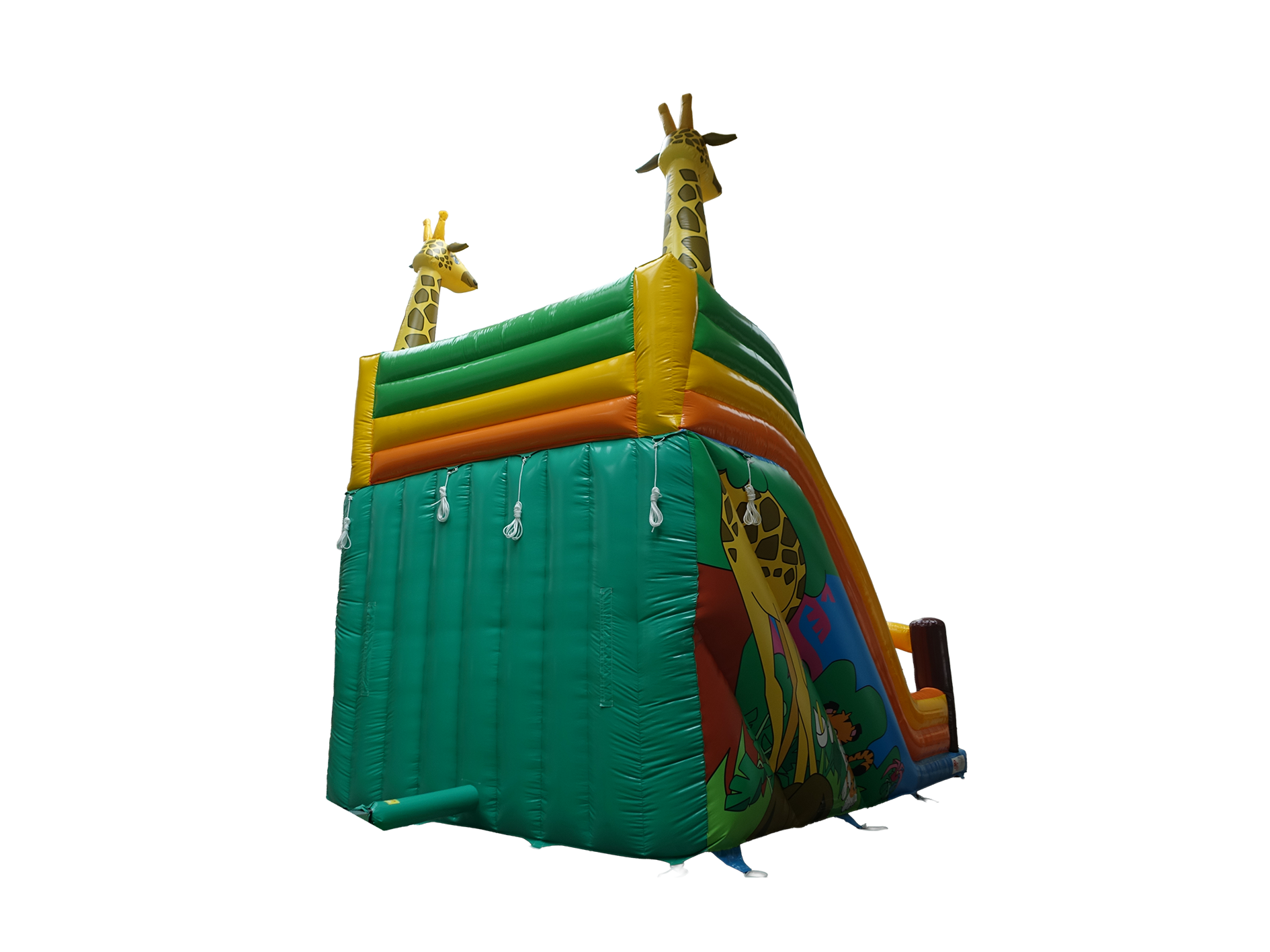 4m Platform Giraffe Double Slide