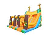 4m Platform Giraffe Double Slide