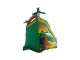 Tropical Slide with Palm Trees