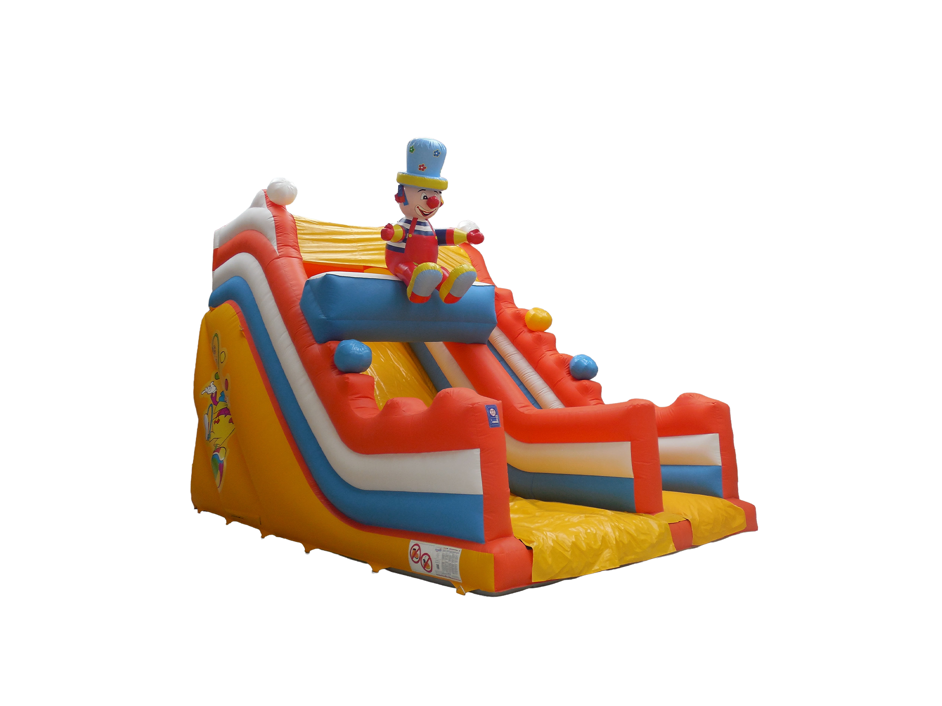 3D Clown Rutsche