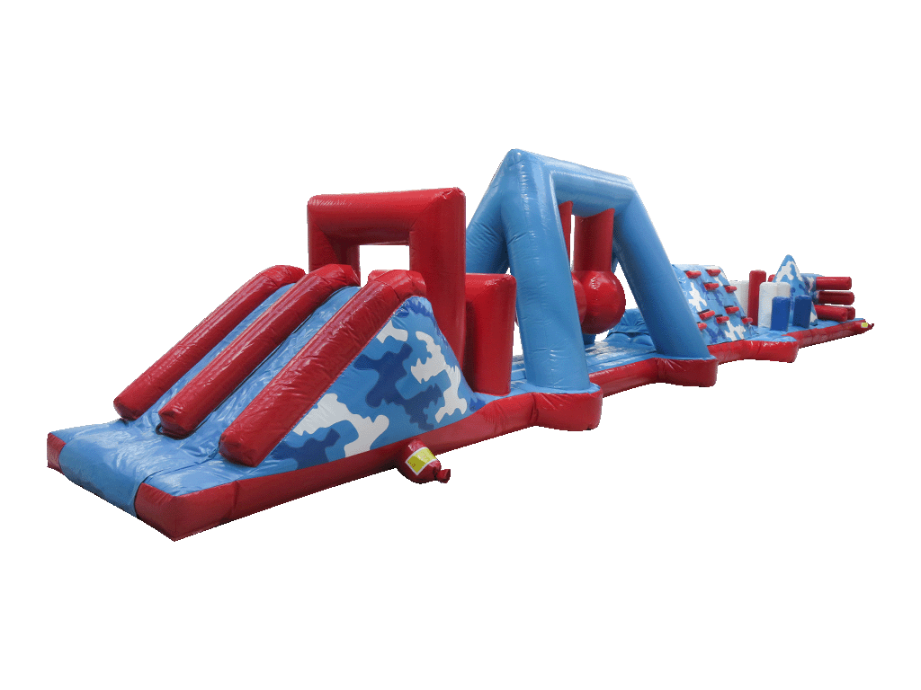 18m Super Commando Run Pool Inflatable