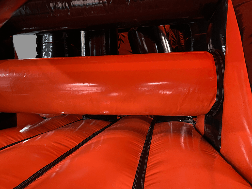 Parcours d'Assaut Énergétique Orange & Noir 1 Partie Sans Thème