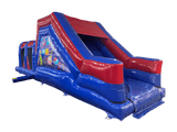 1 Part Blue & Red Party Energy Assault Course For Sale