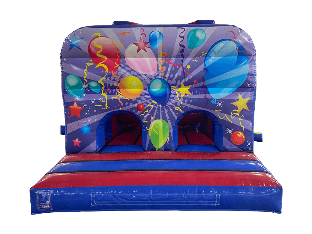 1 Part Blue & Red Party Energy Assault Course For Sale