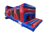 2 Part Red & Blue Energy Assault Course For Sale