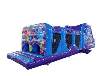 Purple & Blue 2 Part Party Energy Assault Course