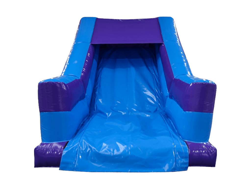 Parcours d'assaut énergie fête violet et bleu 2 parties