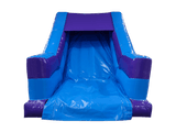 Parcours d'assaut énergie fête violet et bleu 2 parties