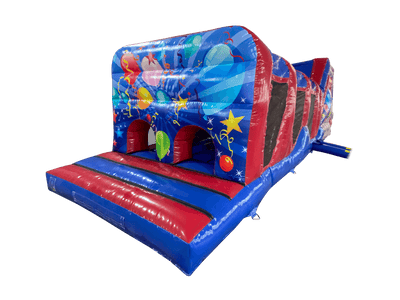Blue & Red 2 Part Party Energy Assault Course
