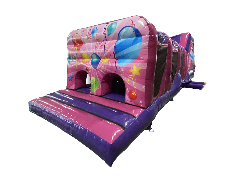 Purple & Fuchsia 2 Part Party Energy Assault Course
