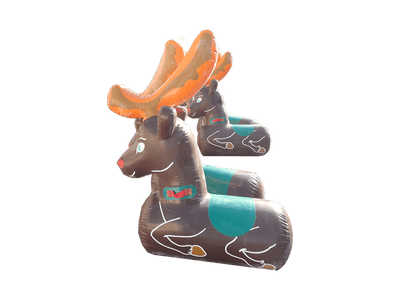 Airtight Reindeer Hoppers Set Of 4