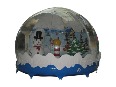 Christmas Snow Globe Bouncer