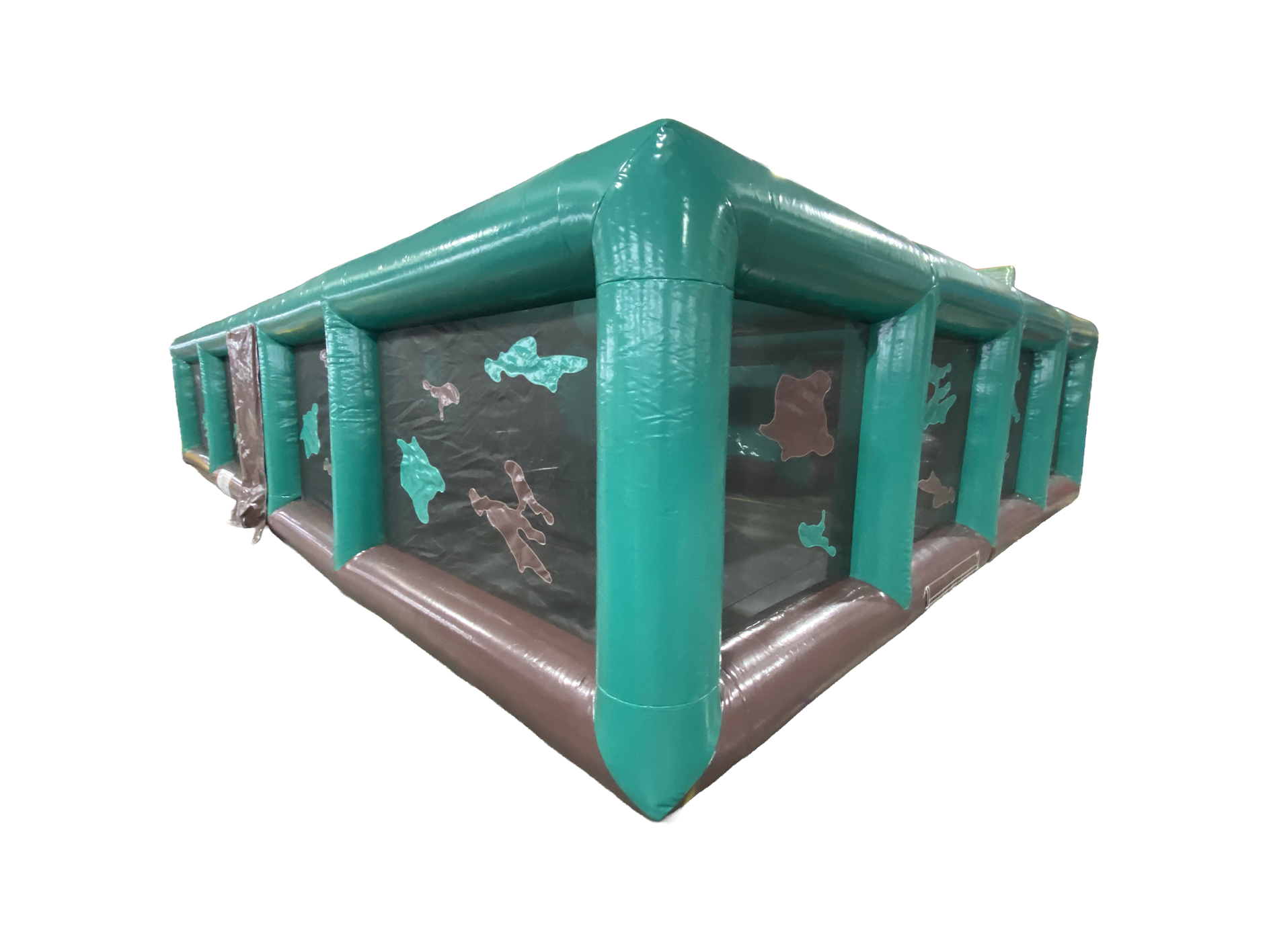 Labyrinthe de paintball gonflable 8m x 12m