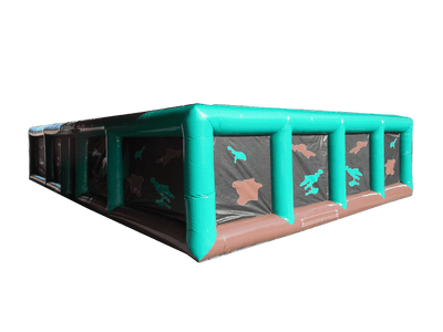 8m x 12m Inflatable Paintball Maze