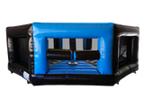 7.4m Zwart & Blauw Laatste Overlevende Netwand Bed & Duel Mechanisme