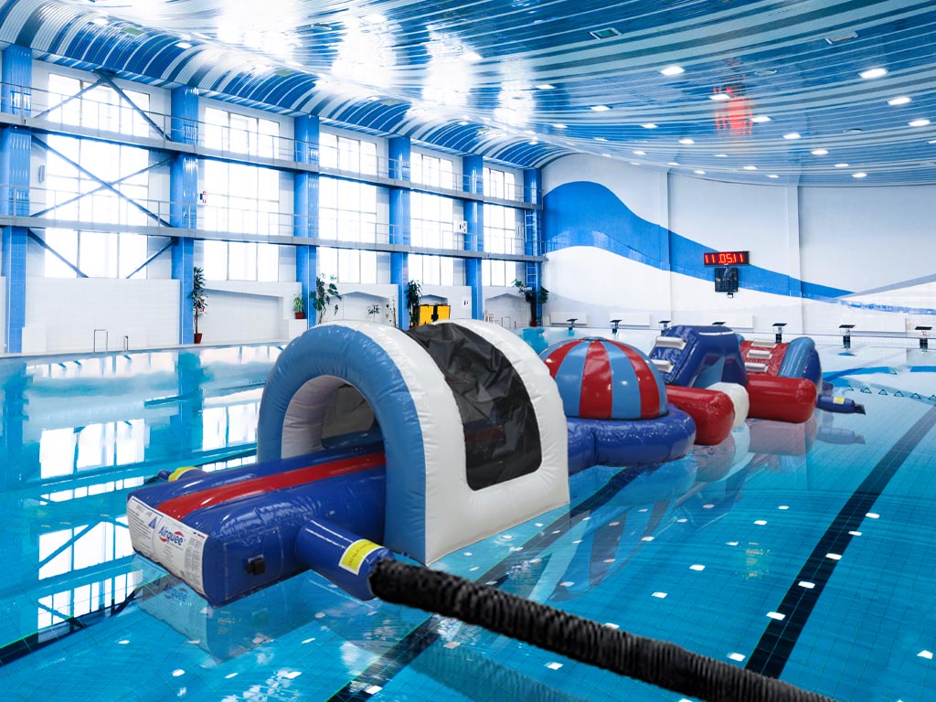 12m Wobstacle Challenge Pool Inflatable