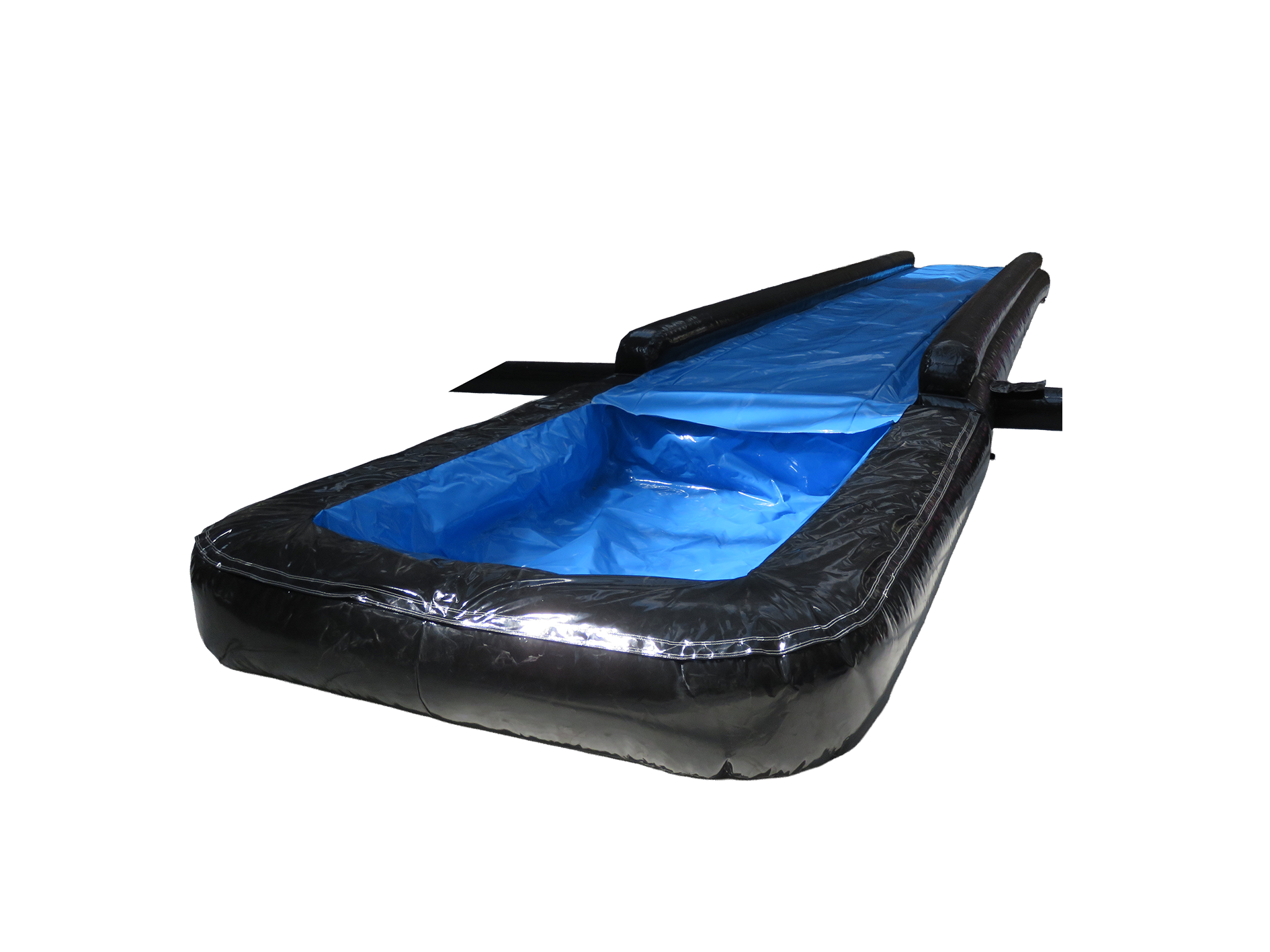 10m Zwart & Blauw Ventry Glijbaan met Zwembad