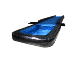 10m Zwart & Blauw Ventry Glijbaan met Zwembad