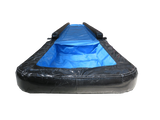 10m Zwart & Blauw Ventry Glijbaan met Zwembad