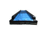 10m Zwart & Blauw Ventry Glijbaan met Zwembad