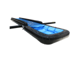 10m Zwart & Blauw Ventry Glijbaan met Zwembad
