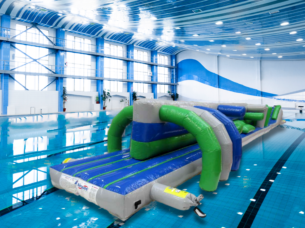 15m Twin Track Zwembad Opblaasbaar