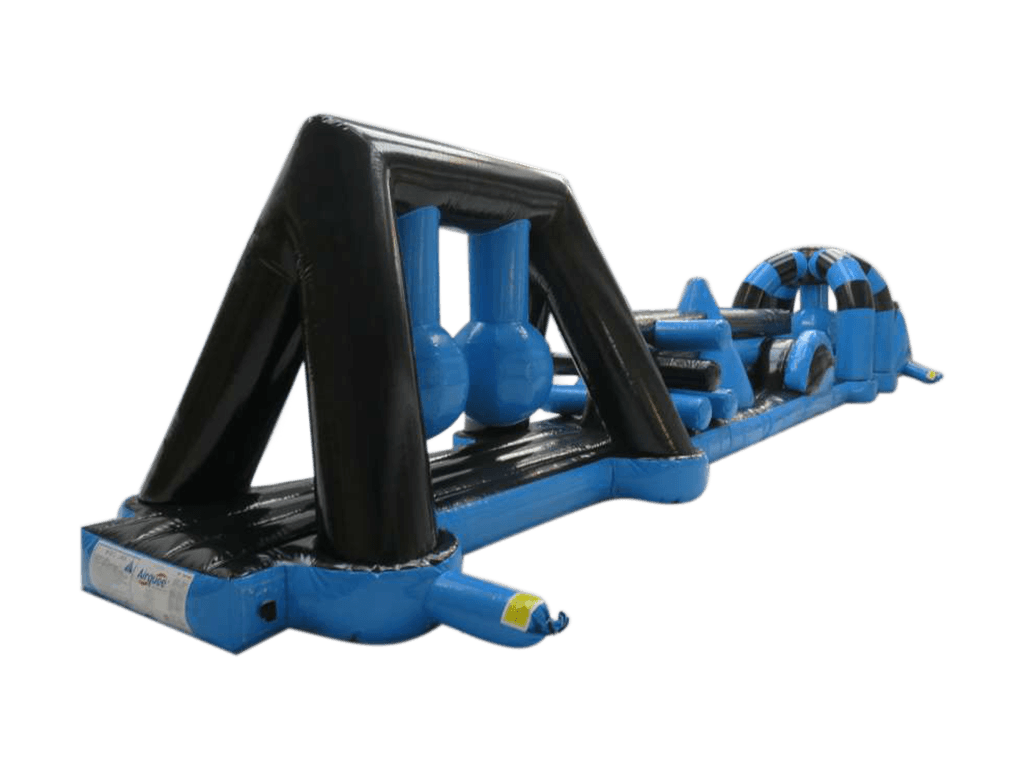 Piscina Inflable Double Trouble Negro y Azul de 18m