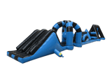 Piscina Inflable Double Trouble Negro y Azul de 18m