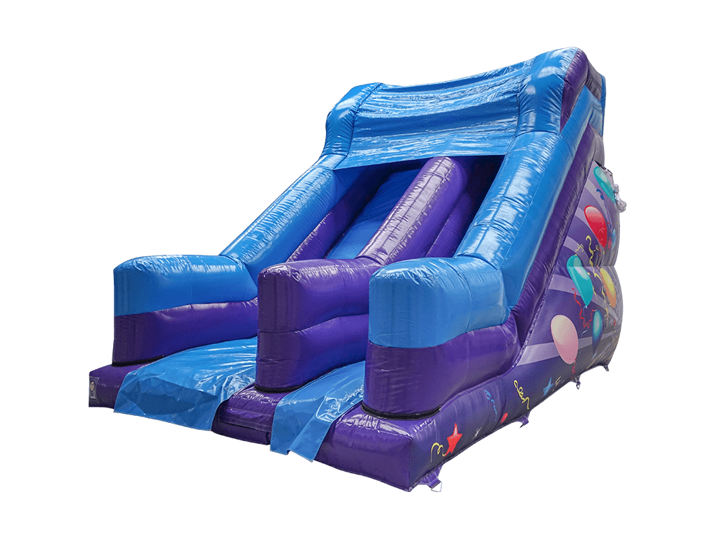 3m Platform Purple & Blue Party Slide