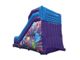 3m Platform Purple & Blue Party Slide